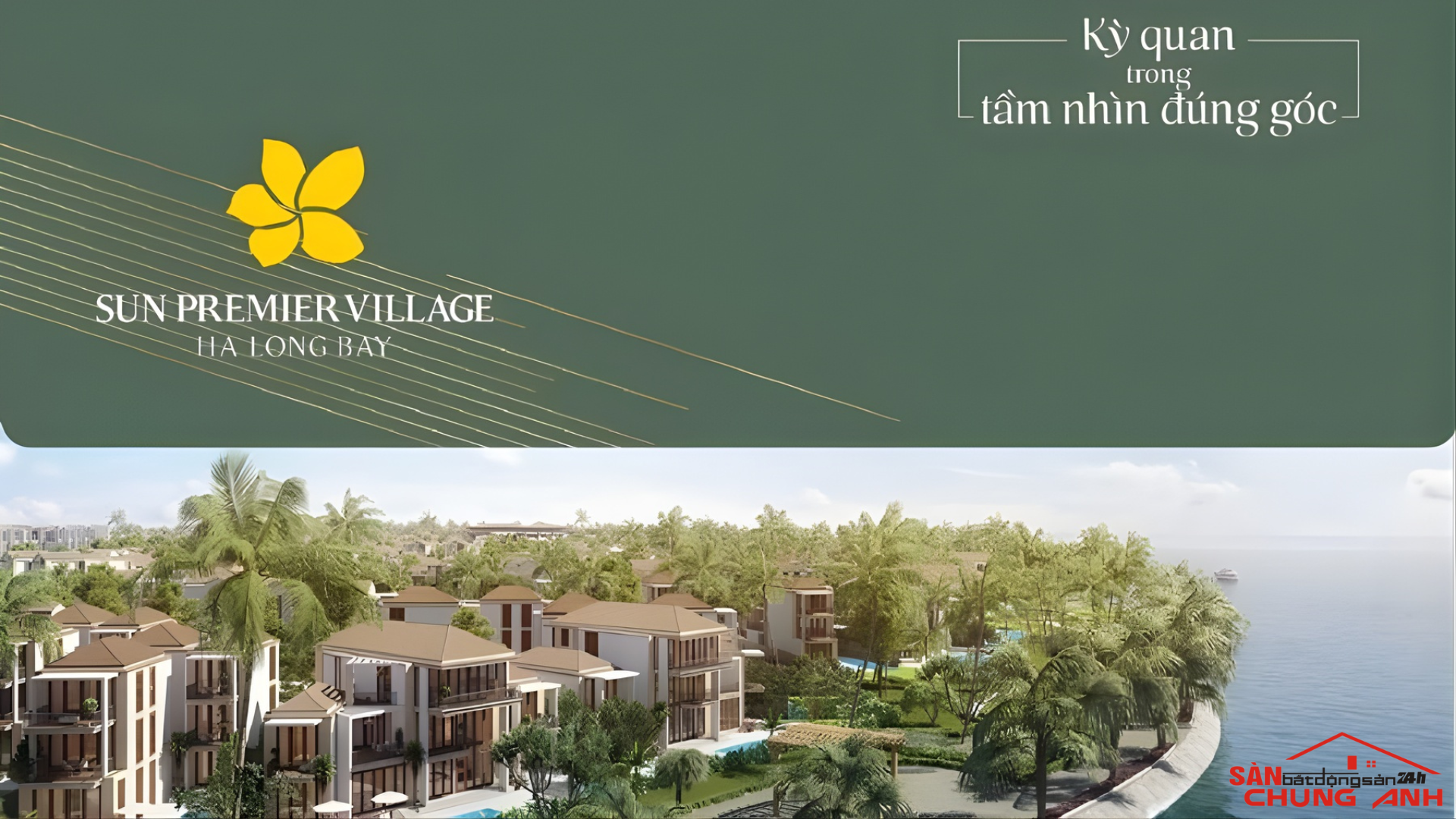 BÁN CĂN SHOPHOUSE SUN PREMIER VILLAGE - PHƯỜNG BÃI CHÁY - TỈNH QUẢNG NINH