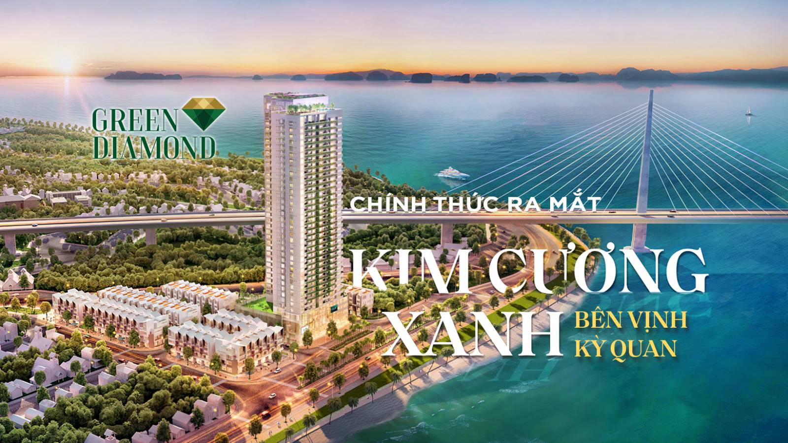 BÁN CĂN SHOPHOUSE GREEN DIAMOND – PHƯỜNG HỒNG GAI - TỈNH QUẢNG NINH