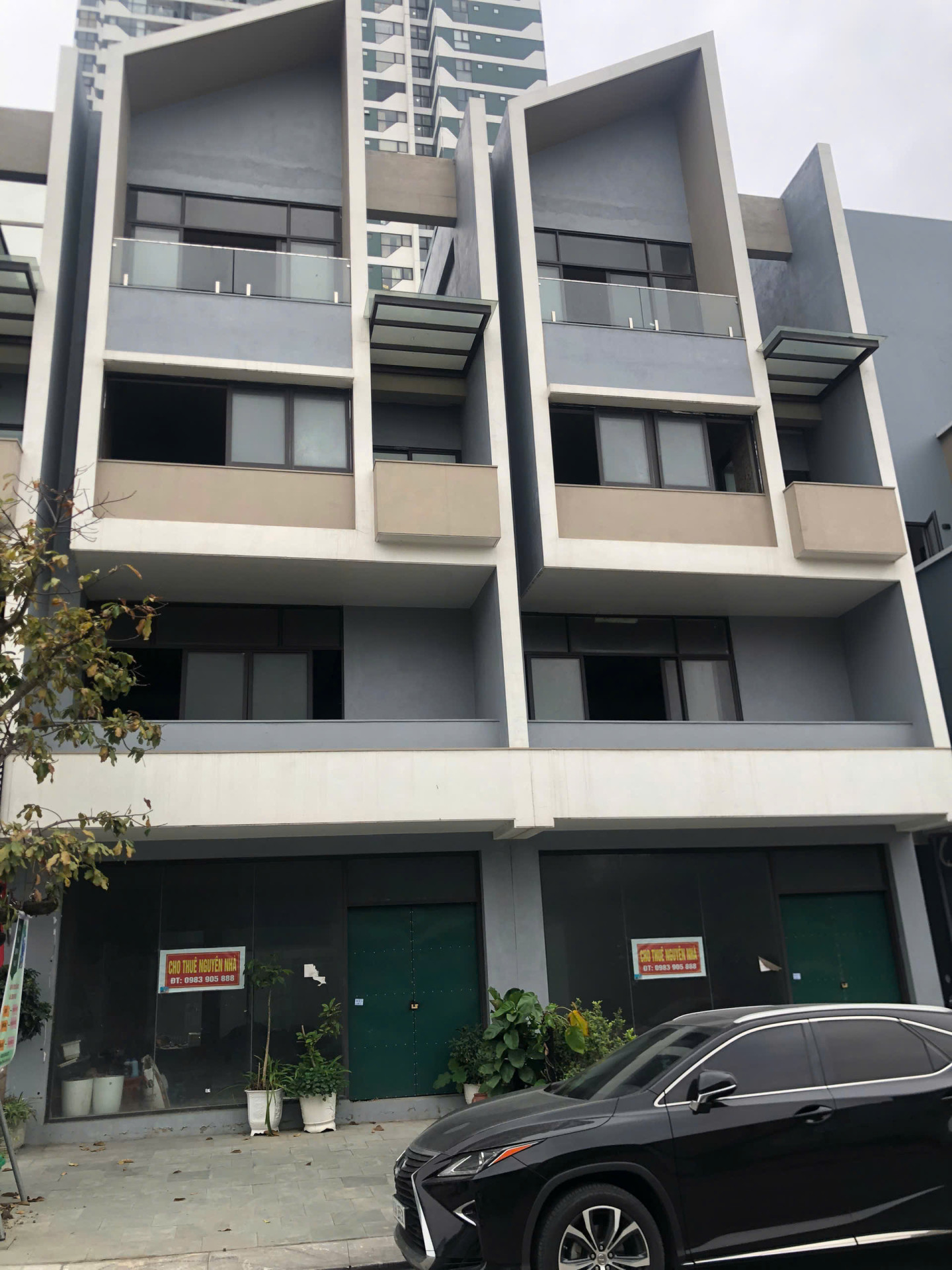 THUÊ CĂN SHOPHOUSE 4 TẦNG PHƯỜNG HỒNG GAI - QUẢNG NINH