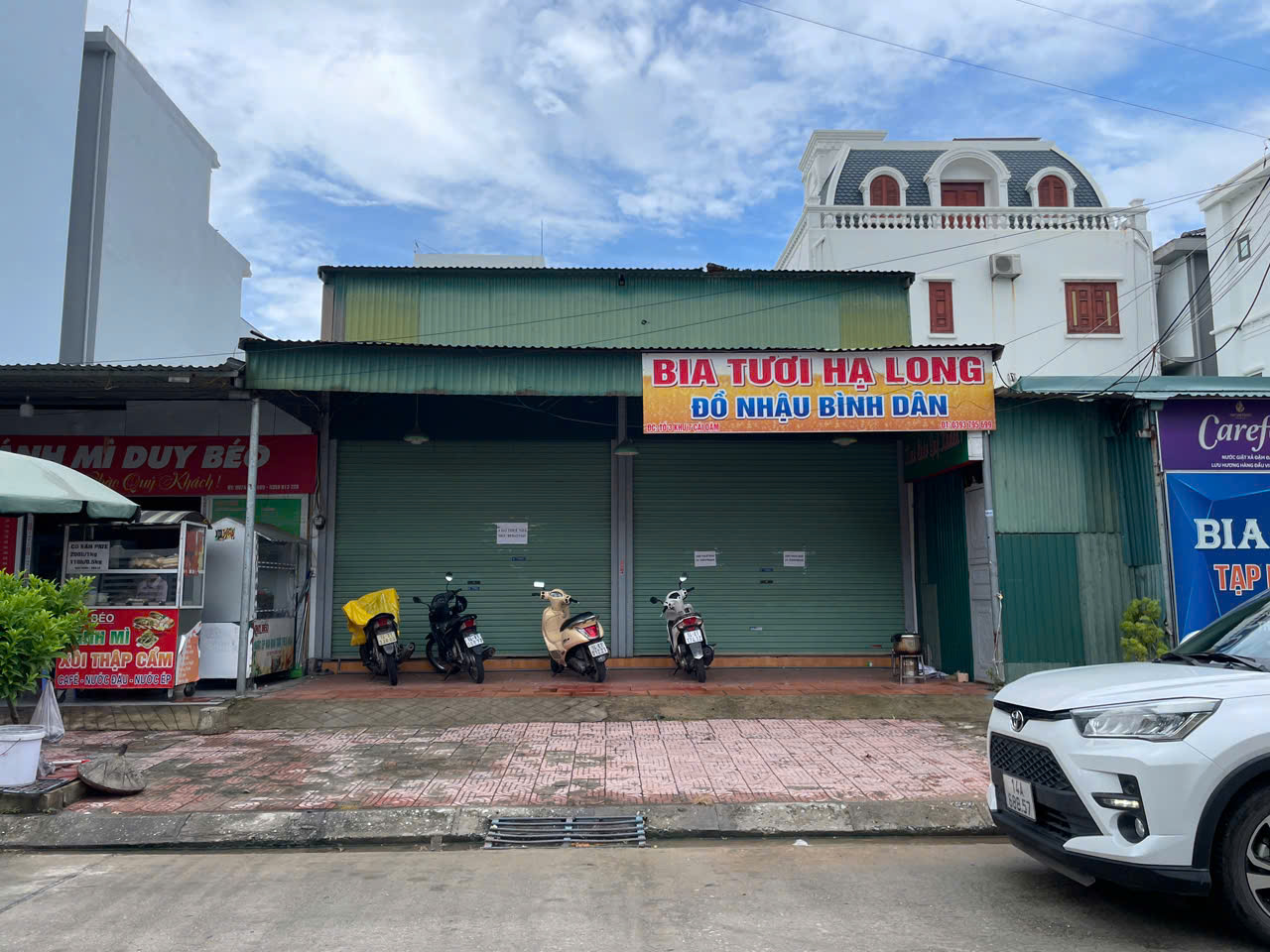 CHO THUÊ NHÀ PHỐ 1 TẦNG PHƯỜNG BÃI CHÁY - QUẢNG NINH.