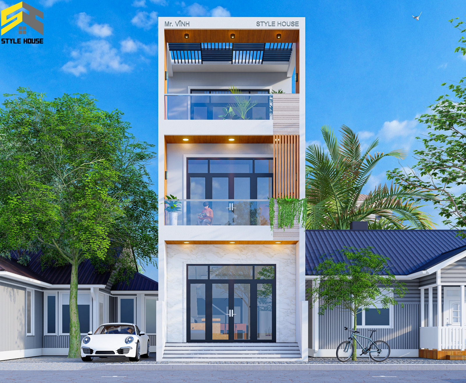 CHO THUÊ NHÀ MẶT PHỐ 3 TẦNG PHƯỜNG BÃI CHÁY - QUẢNG NINH