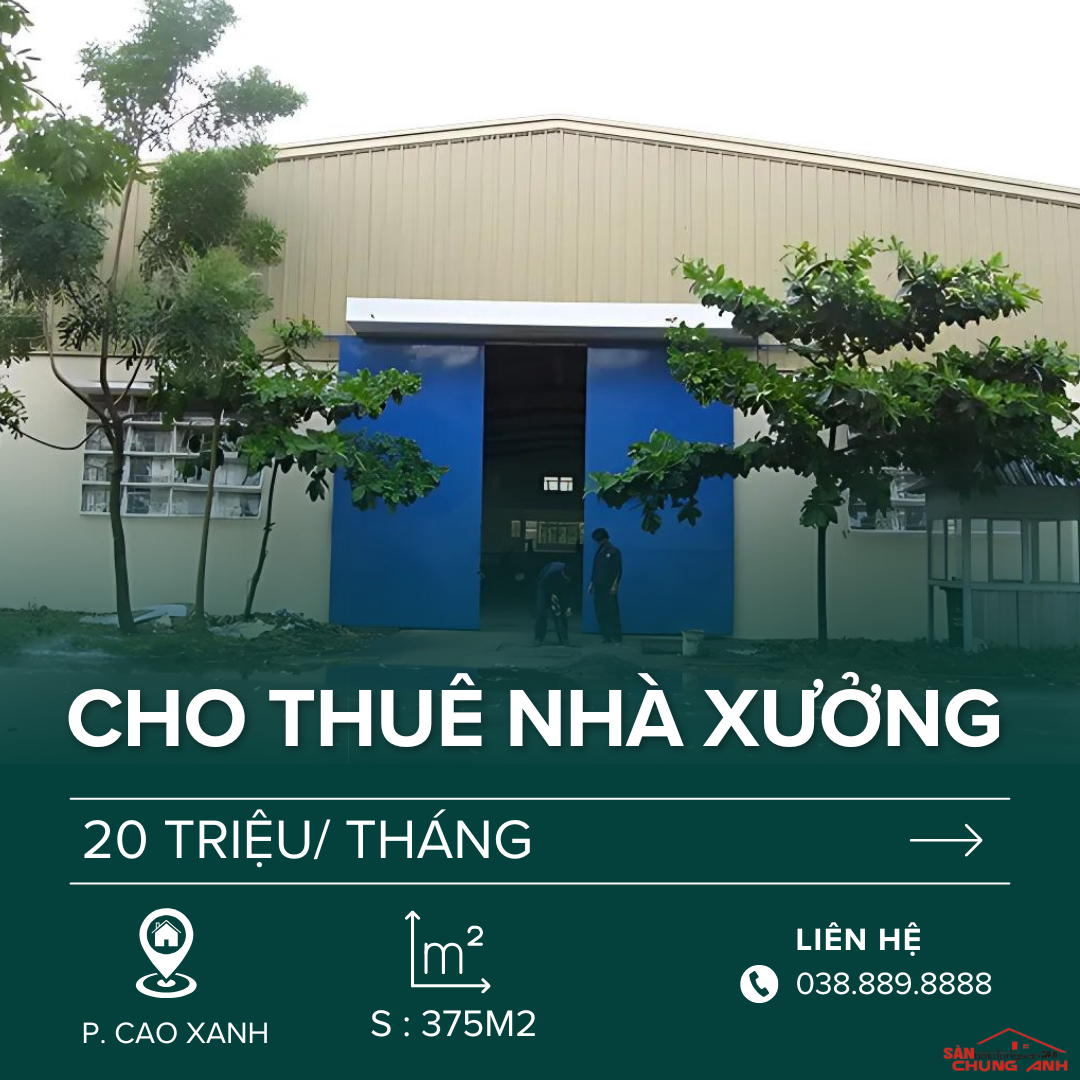 CHO THUÊ KHO XƯỞNG PHƯỜNG HỒNG GAI - TỈNH QUẢNG NINH