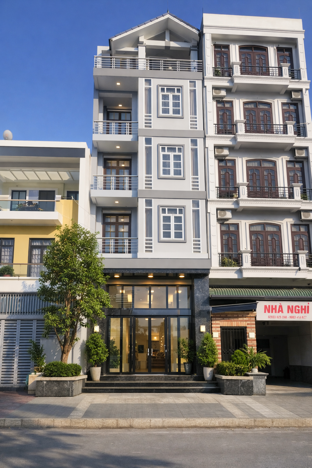 THUÊ NHÀ MẶT PHỐ 5 TẦNG PHƯỜNG CAO XANH