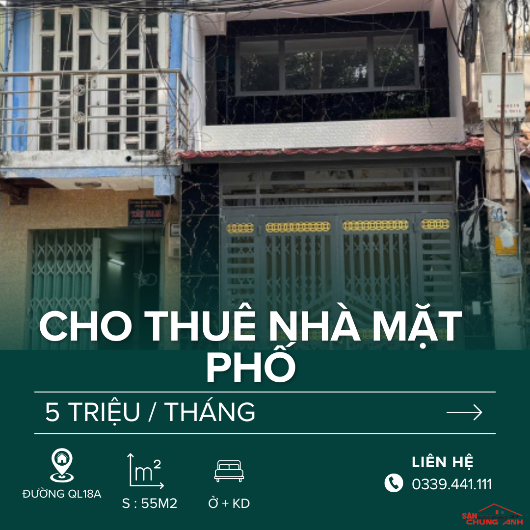 CHO THUÊ NHÀ MẶT PHỐ PHƯỜNG HẠ LONG - TỈNH QUẢNG NINH