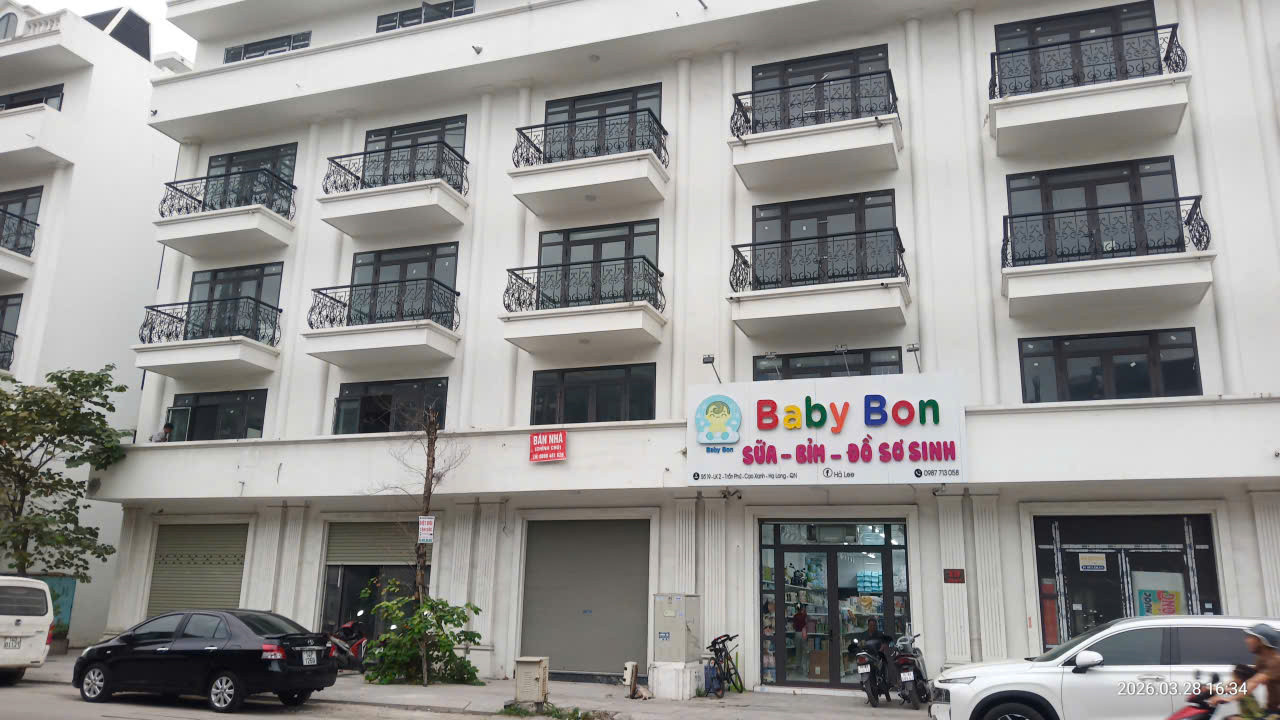 BÁN CĂN NHÀ PHỐ THƯƠNG MẠI DỰ ÁN KHU NHÀ Ở LIỀN KỀ VÀ DỊCH VỤ THƯƠNG MẠI PHƯỜNG CAO XANH - TỈNH QUẢNG NINH