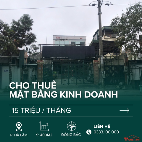 HS18 - THUÊ TẦNG 1 + 3 PHƯỜNG HÀ LẦM - QUẢNG NINH.