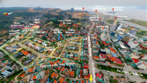 DỰ ÁN KHU NHÀ Ở SÂN VƯỜN CÁI DĂM - PHƯỜNG BÃI CHÁY - TỈNH QUẢNG NINH