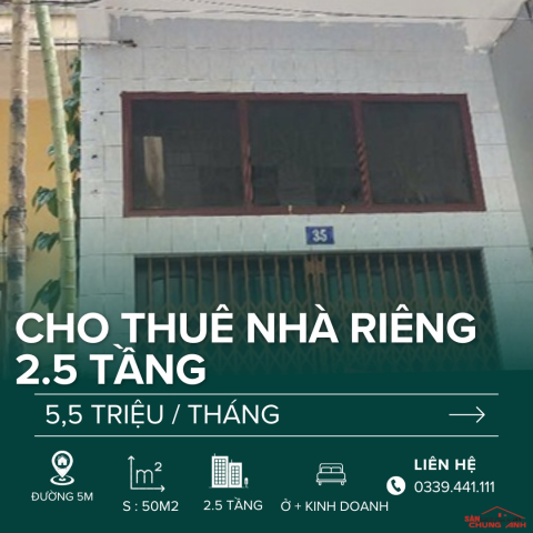 HL59 - CHO THUÊ NHÀ 2,5 TẦNG - PHƯỜNG HẠ LONG - TỈNH QUẢNG NINH.