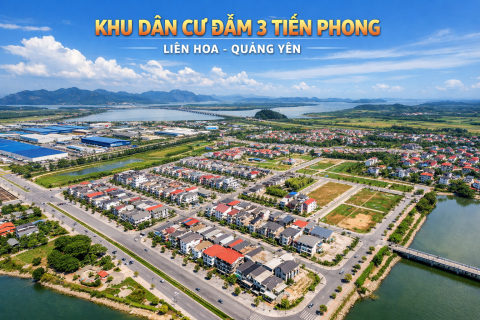 DỰ ÁN KHU DÂN CƯ ĐẦM 3 TIỀN PHONG - PHƯỜNG LIÊN HÒA - TỈNH QUẢNG NINH