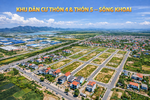 DỰ ÁN DÂN CƯ THÔN 4 VÀ THÔN 5 - SÔNG KHOAI - TỈNH QUẢNG NINH