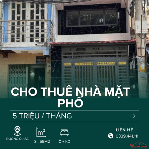 HL127 - CHO THUÊ NHÀ MẶT PHỐ PHƯỜNG HẠ LONG - TỈNH QUẢNG NINH