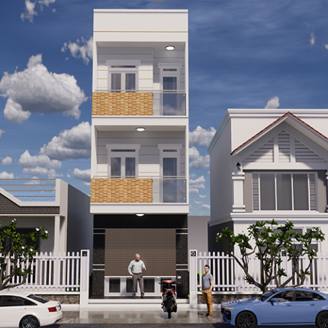 BC146 - CHO THUÊ NHÀ PHỐ 3 TẦNG PHƯỜNG BÃI CHÁY - QUẢNG NINH