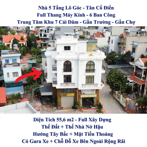 BC839 - BÁN NHÀ RIÊNG 5 TẦNG PHƯỜNG BÃI CHÁY - TỈNH QUẢNG NINH