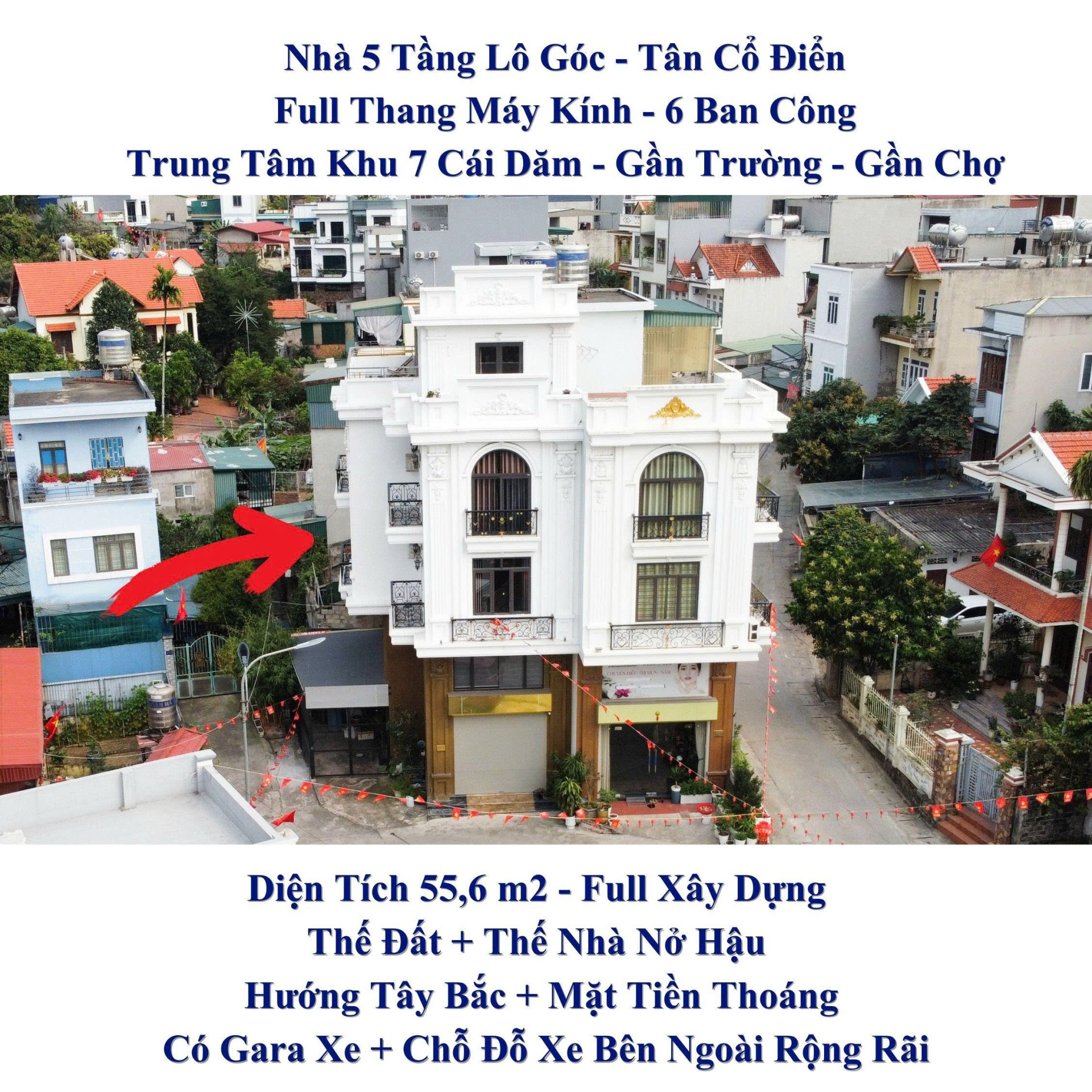 BÁN NHÀ RIÊNG 5 TẦNG PHƯỜNG BÃI CHÁY - TỈNH QUẢNG NINH